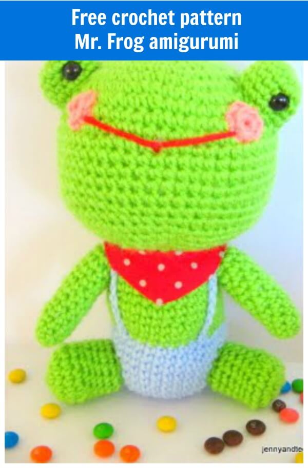 frog amigurumi free crochet pattern