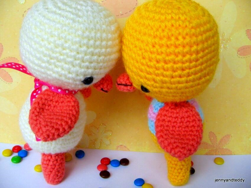 duck amigurumi free pattern