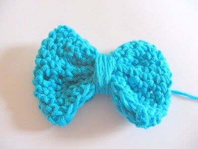 crochet easy bow tie