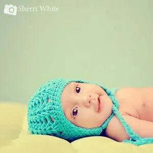 open weave crochet hat free pattern easy for beginner newborn by jennyandteddy