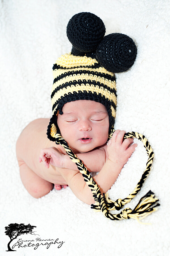 bee crochet hat free pattern