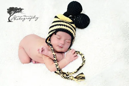 bumble bee crochet hat free pattern newborn preemie by jennyandteddy