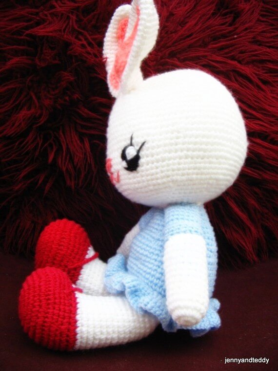 bunny amigurumi free pattern