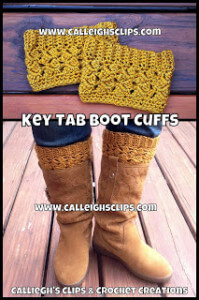 14.crochet boot cuff tutorial