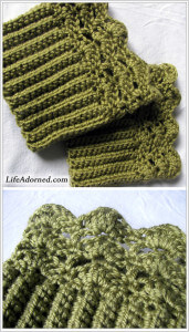 27. free boot-cuffs-toppers free pattern