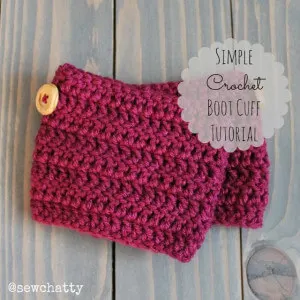 4. simple crochet BootCuff_Cover