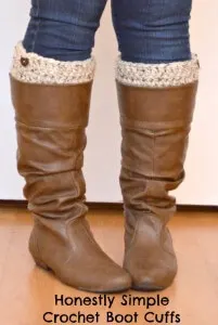 7. free pattern easy boot cuff pinnable