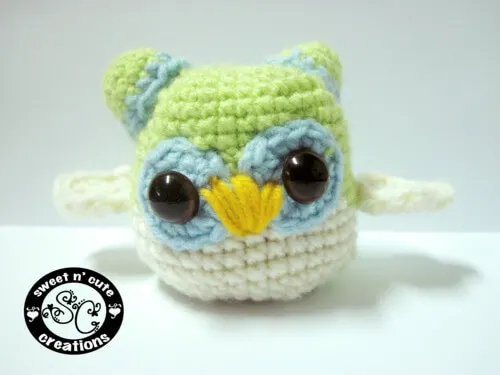 11.owl free amigurumi patternn beginner how to