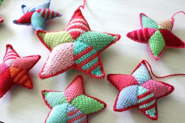 19.crochet star tutorial amigurumi free pattern