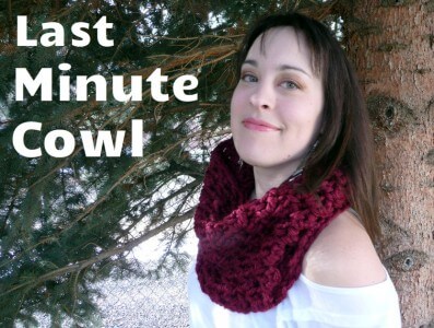 14.lacey circle quick and easy crochet cowl scarf free pattern