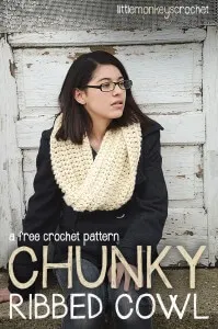 17. crochet easy free pattern ribbedcowl-cover-sandy