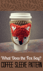 free easy Coffee Sleeve crochet Pattern