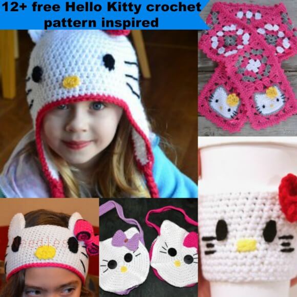 12+ Free Hello Kitty Crochet Patterns inspired