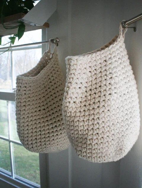 Crochet Toy Baskets Free Pattern