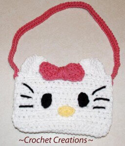 Crochet Hello Kitty Purse Free Pattern