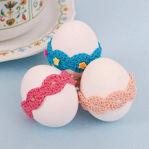 1.easy quick crochet easter free pattern egg decor