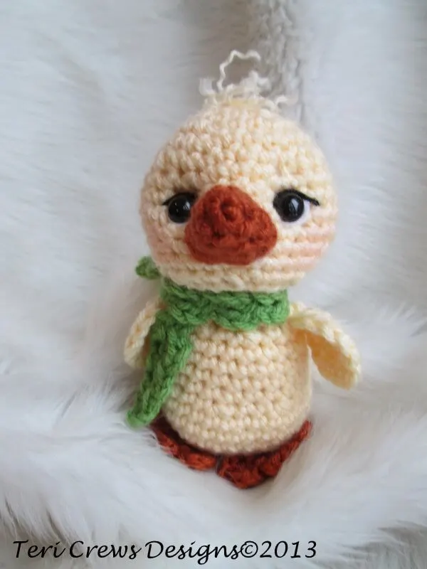 18.easter chicken free amigurumi pattern crochet