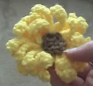 20. free flower crochet marigold pattern tutorial