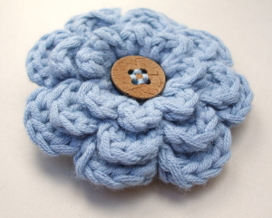 22.3layer flower crochet easy free pattern