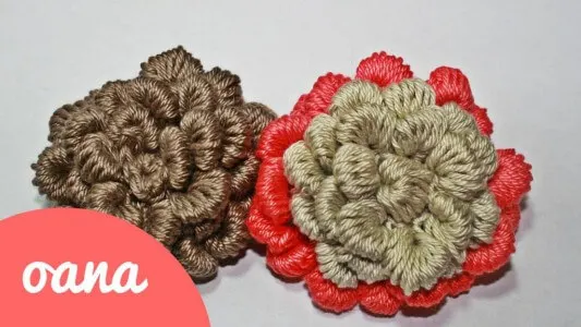 44. 3d crochet rose free pattern