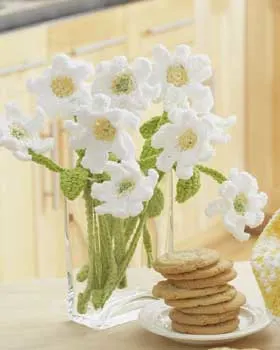 46. crochet free pattern Daisy-Crochet-Bouquet