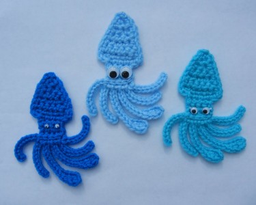 14. squid crochet Kraken1
