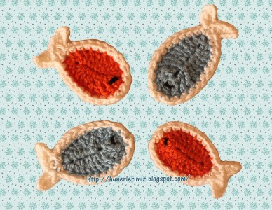 18. fish motif easy crochet balik_fish