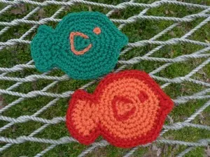 19. fish applique free pattern crochet