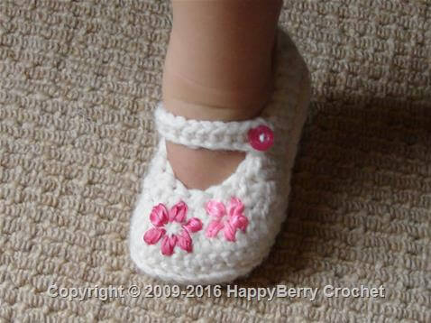 easy crochet baby shoes for beginners