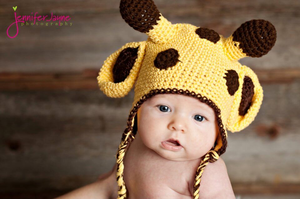 free crochet giraffee hat pattern