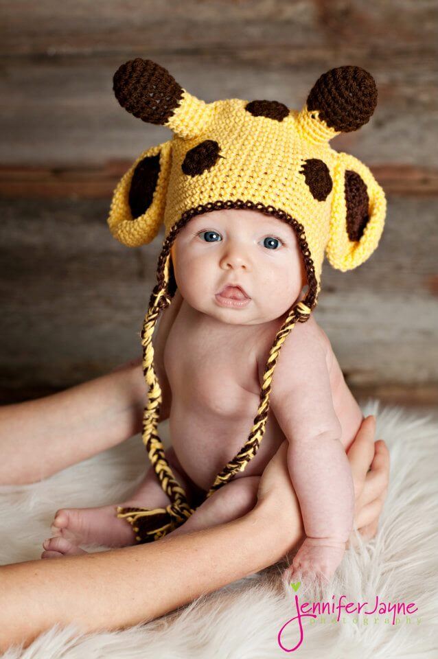 giraffee crochet hat free pattern