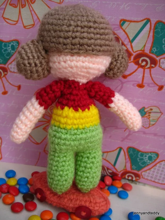Nicky Cheeky Monkey Amigurumi Free Crochet Pattern