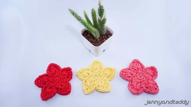 easy crochet star free pattern