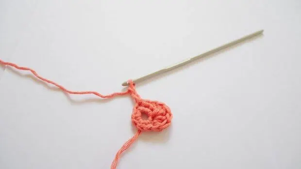 crochet in spiral.