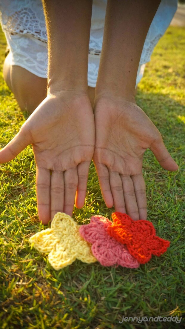 small easy crochet star applique free crochet pattern