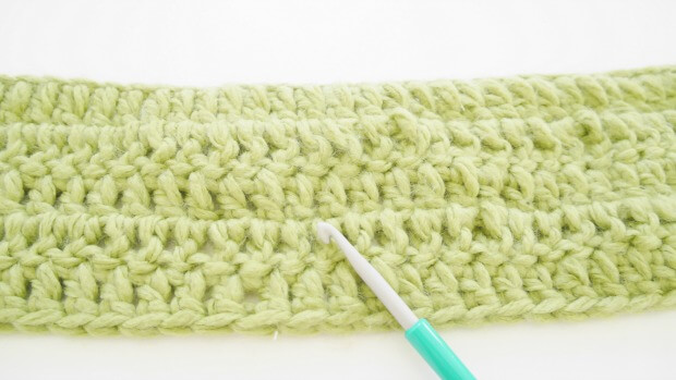 double crochet scraf free pattern