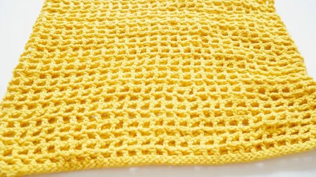 mesh cowl crochet how to