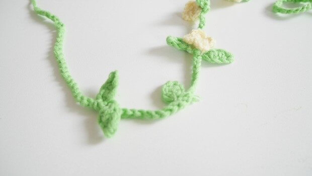 easy crochet leaf free pattern