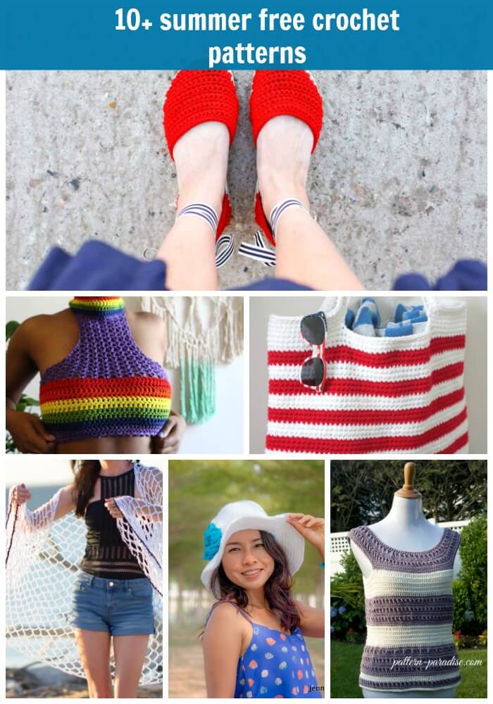 10+summer free crochet pattern Jenny & Teddy