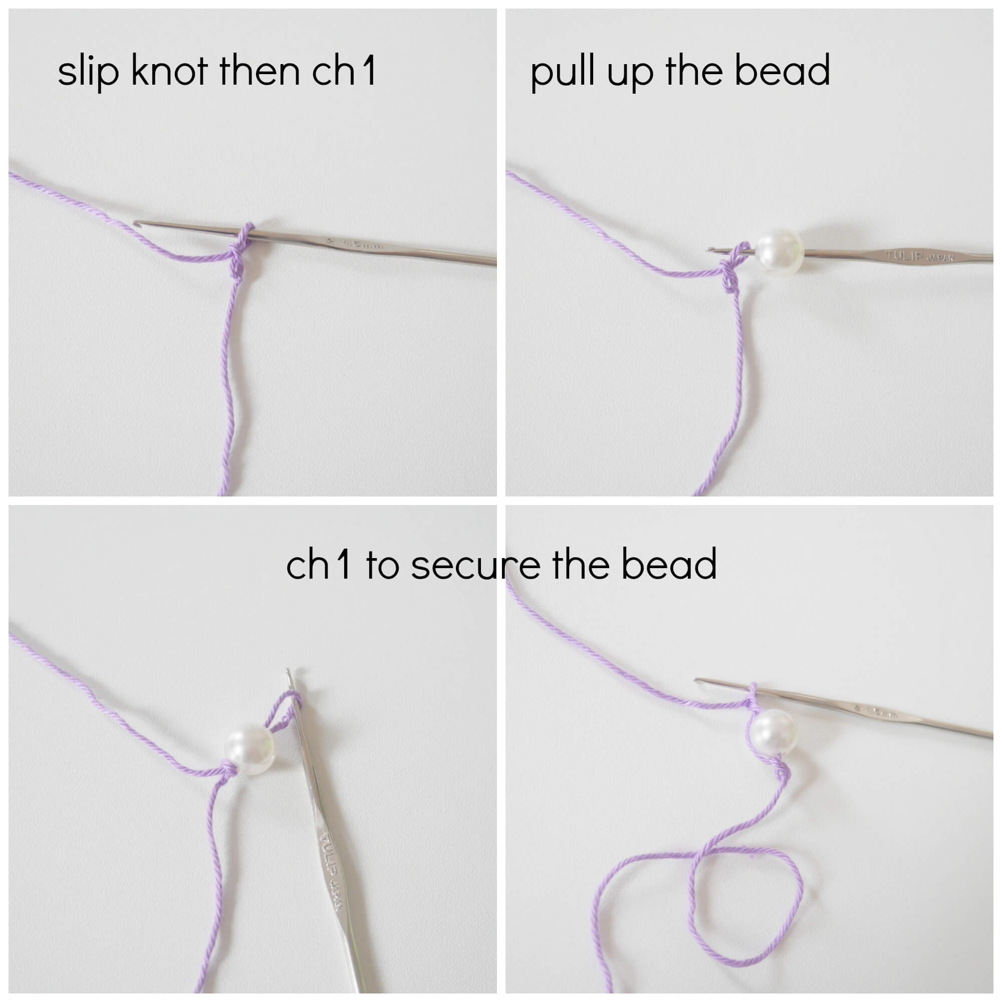 how to crochet beaded peal headband tutorial free pattern for beginner