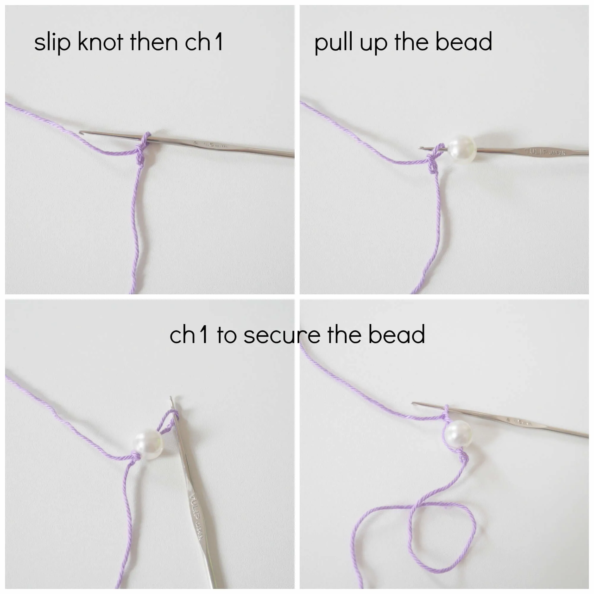 how to crochet beaded peal headband tutorial free pattern for beginner