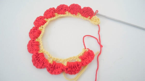 how to crochet flower rose