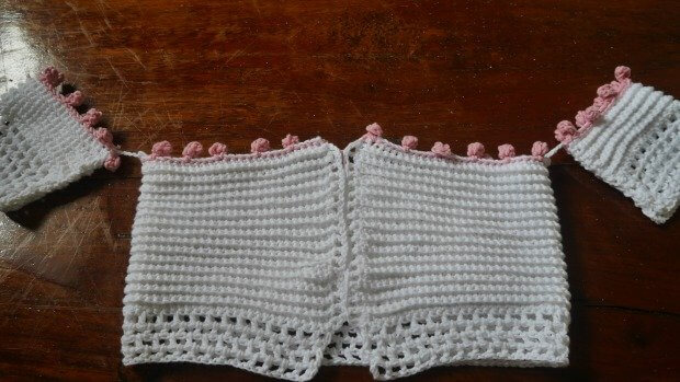 off shoulder crop top free crochet pattern