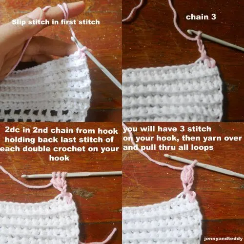 pom pom crochet stitch
