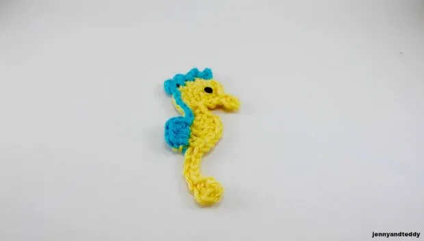 easy seahorse applique free pattern