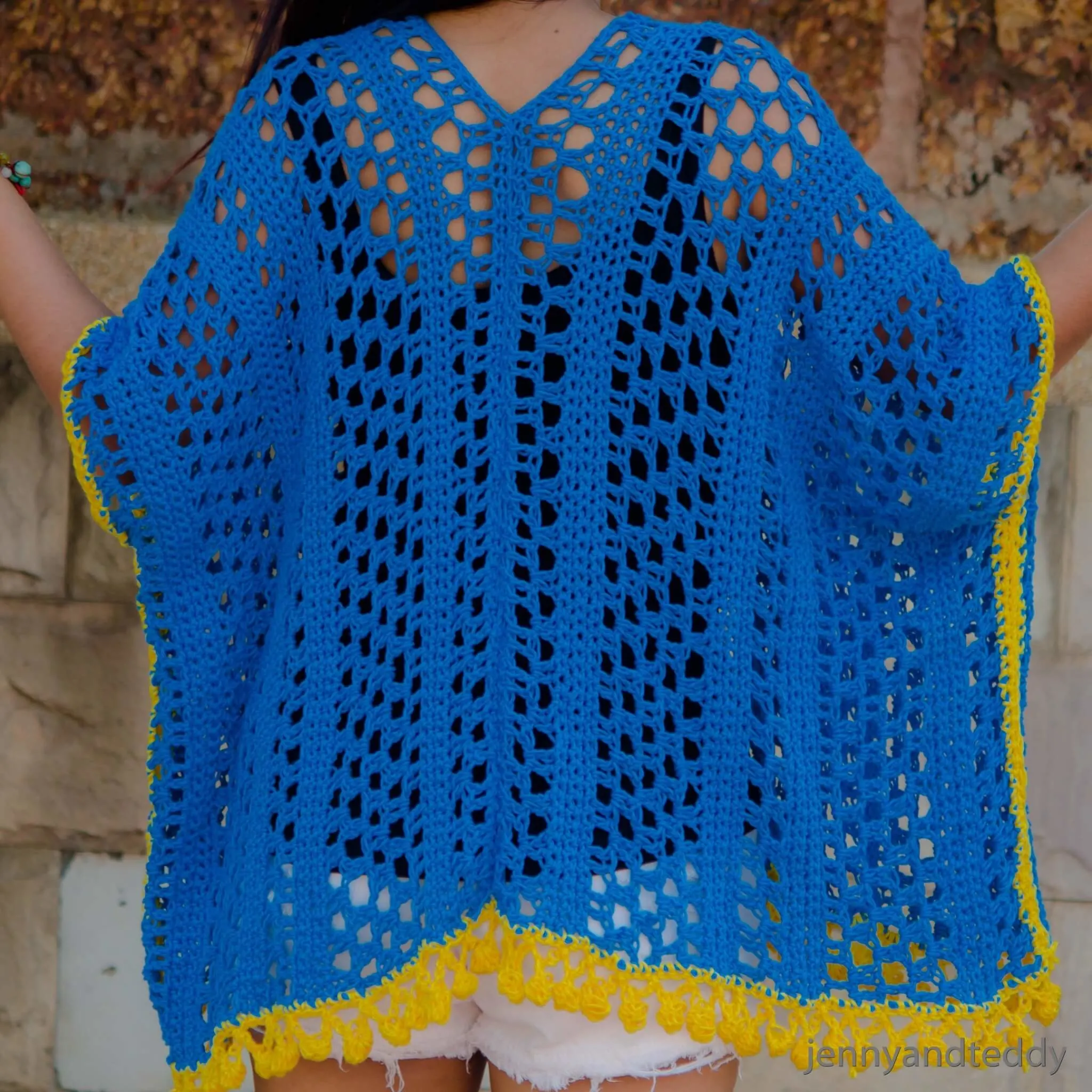 crochet kimono cardigan free pattern easy