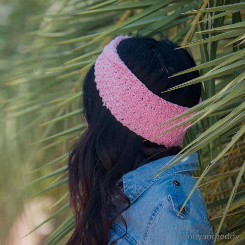 crochet twisted headband free pattern