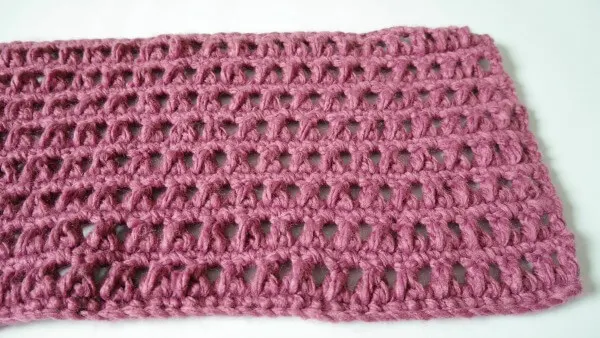 easy quick 1 hour crochet cowl free pattern