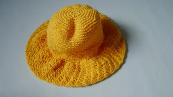 wide brim crochet sun hat free pattern1