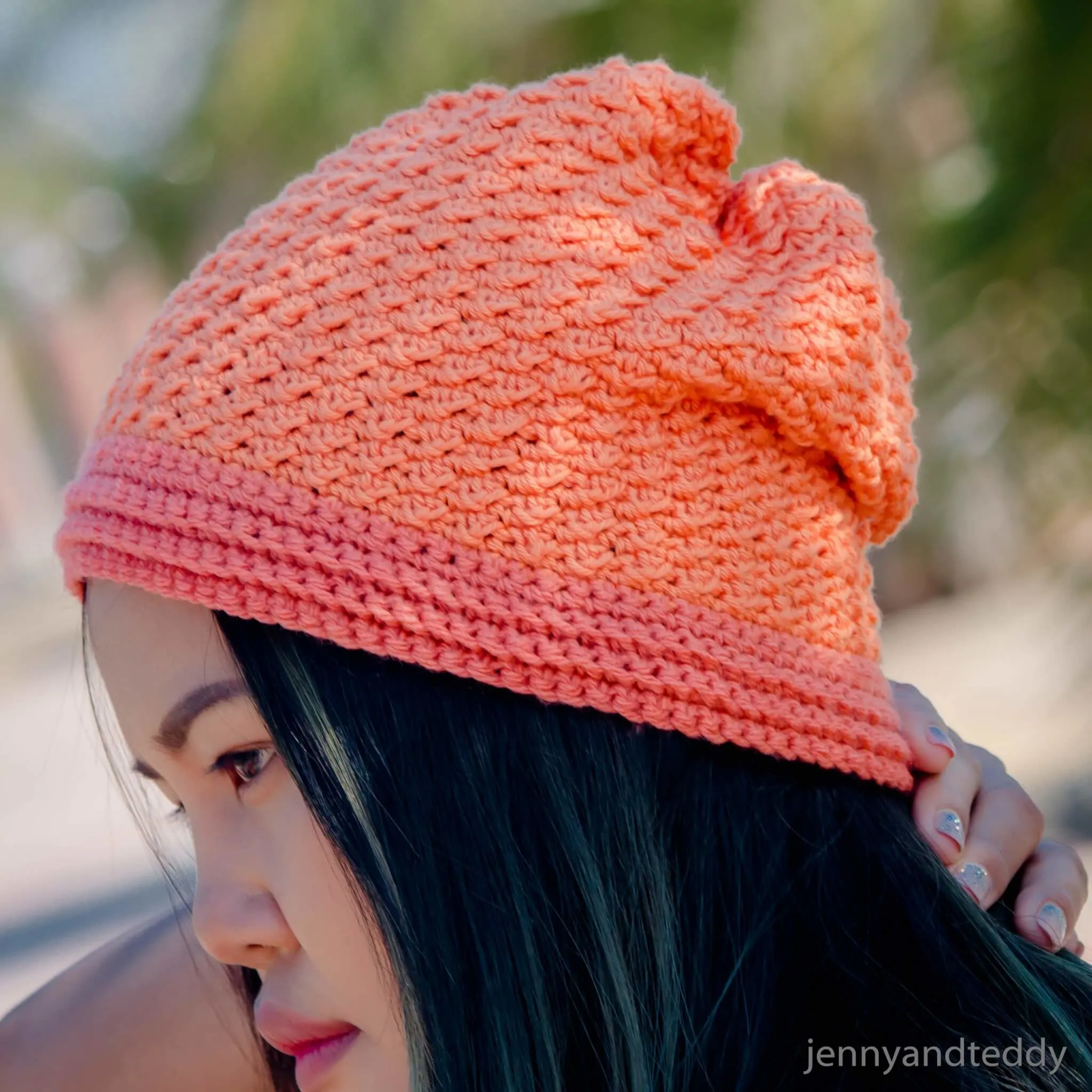 easy crochet beanie for beginner abigail free pattern